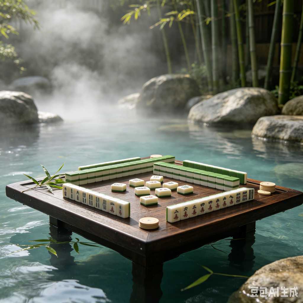 desktop decoration mahjong set