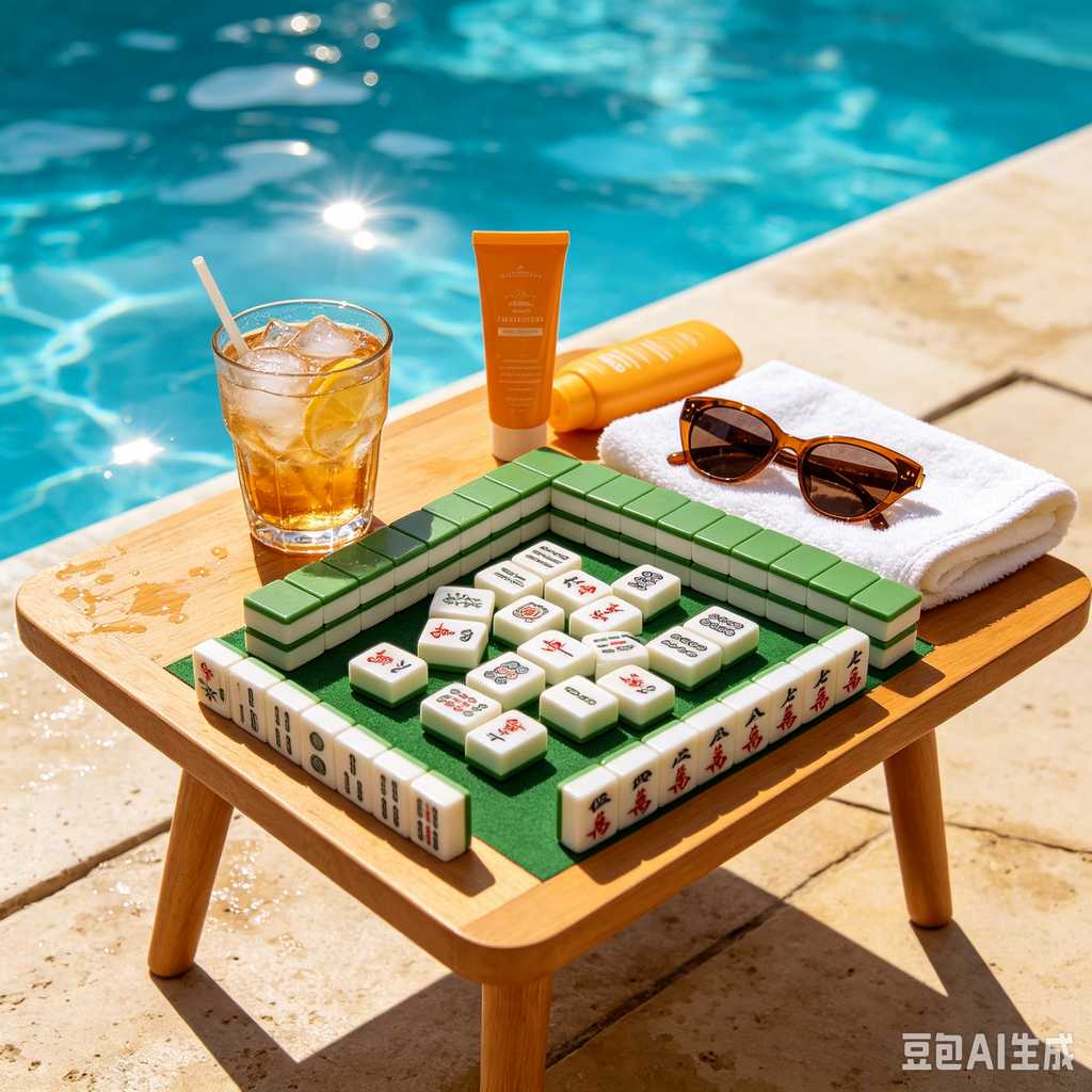 board game night mahjong set