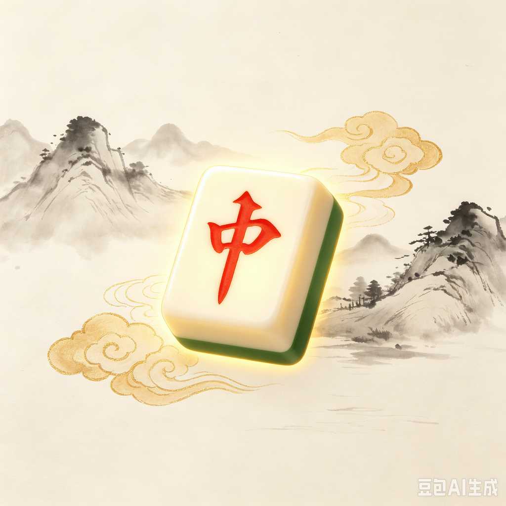 lightweight mahjong tile set