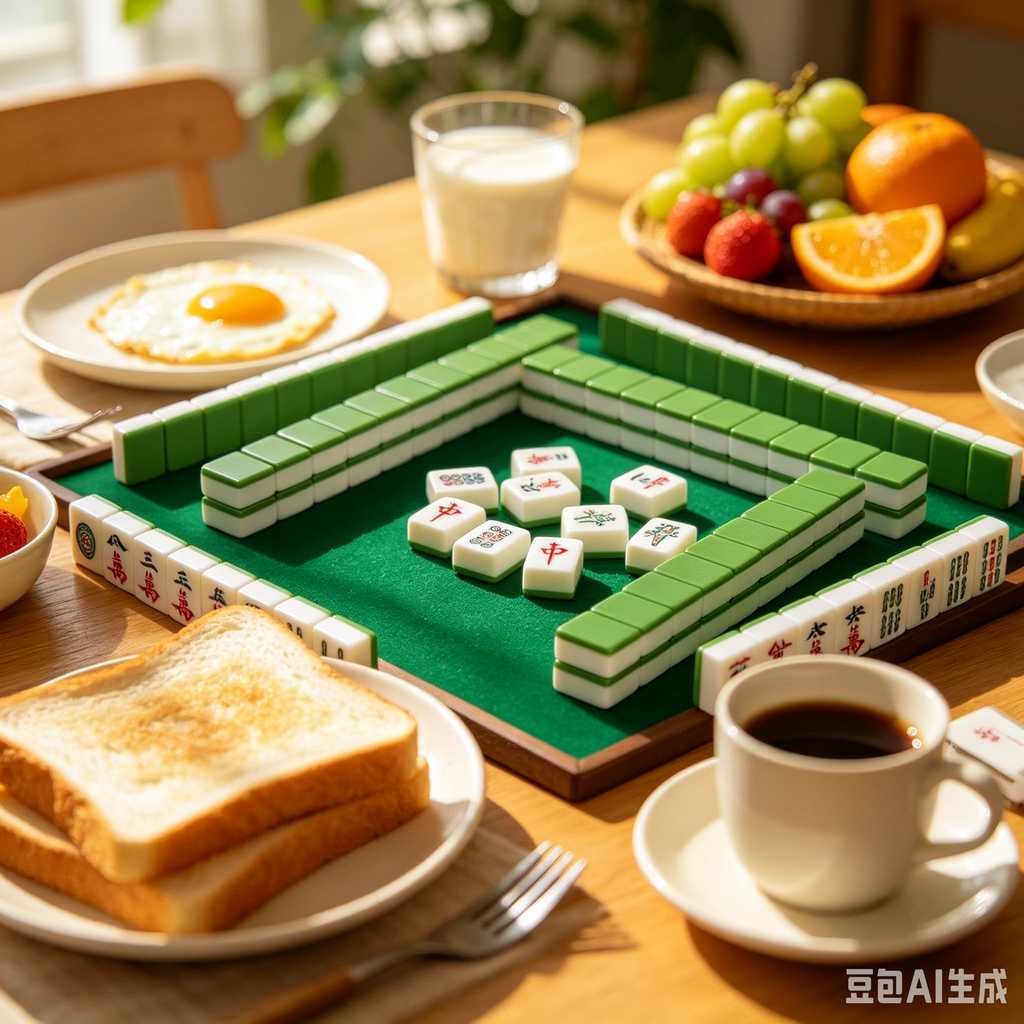 simple style mahjong set
